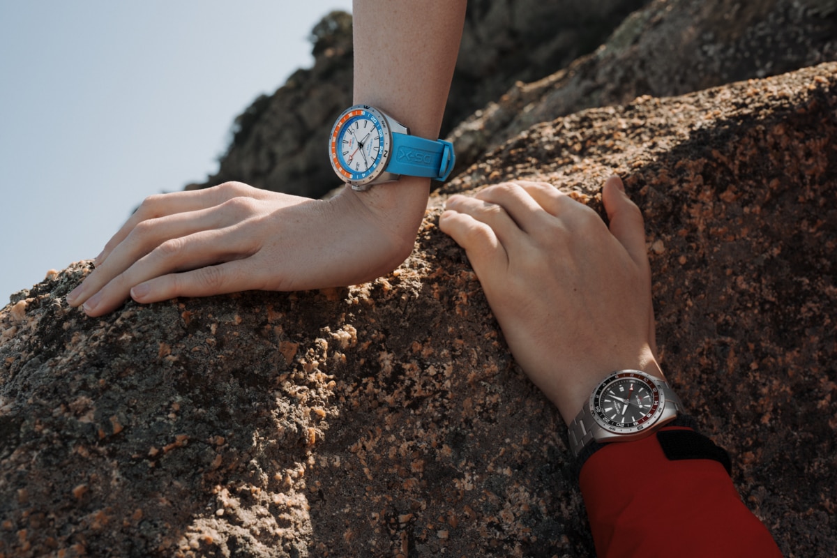 Men Quartz DS-X GMT watch by Certina